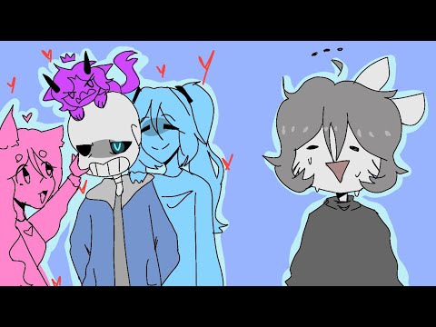 Видео: Санс мой парень?(реакция на сьюх)