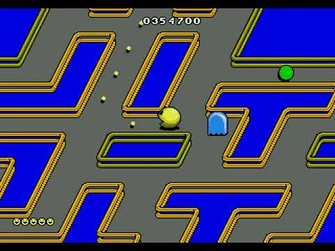 Видео: прохождение Pac Mania (SMD)