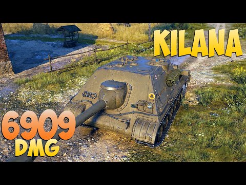 Видео: Kilana - 8 Kills 6.9K DMG - Спаситель! - Мир Танков