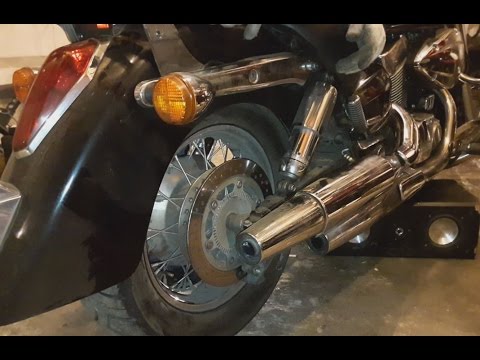 Видео: Про Honda Shadow 750.