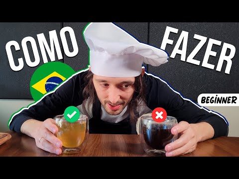 Видео: как приготовить кофе (и чай) НА ПОРТУГАЛЬСКОМ