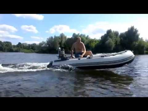Видео: лодочный электромотор на базе ветерка (версия  72V)