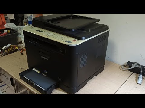 Видео: Ремонт принтера Samsung CLX 3185 FN Замена фотобарабана