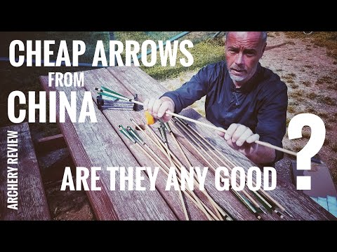 Видео: Дешевые стрелы из Китая: хороши ли они?