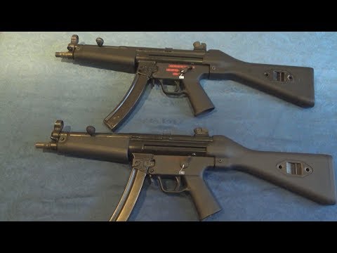 Видео: Сравнение VFC Mp5 и WE Mp5.