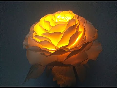 Видео: Ранункулюс светильник из изолона DIY / Бесплатный МК
