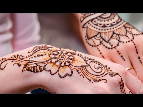 Видео: Роспись ХНОЙ, МЕХЕНДИ. Мехенди рисунки на руке. ХНА ТАТУ. Тату хной. Как сделать временное ТАТУ.