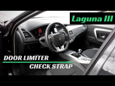 Видео: Проверьте замену ремня/ограничителя двери на Renault LAGUNA III