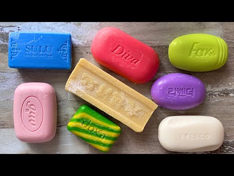 Видео: ASMR Soap cutting | Soap Carving|Резка мыла  | ASMR