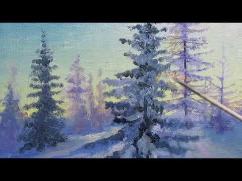 Видео: КАК НАПИСАТЬ МОРОЗНОЕ УТРО   А, МИШИН,