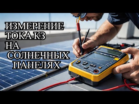Видео: Зачем измерять ток КЗ короткого замыкания на солнечных панелях и напряжение холостого хода