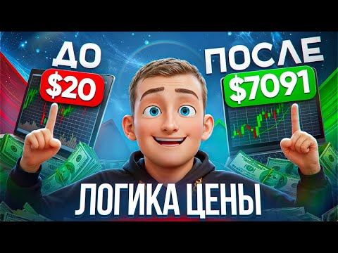 Видео: 20$ превратил в 7091$. Простая стратегия, которая реально работает в трейдинге 2025