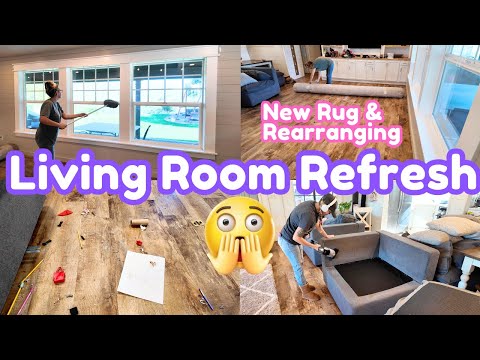 Видео: ОБНОВЛЕНИЕ И ПЕРЕСТАНОВКА В ГОСТИНОЙ || МОТИВАЦИЯ К УБОРКЕ || ДОМА С ДЖИЛЛ