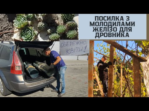 Видео: #88 Отримала посилку з молодилами/ Придбали желізо на дровник /