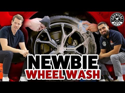 Видео: Мойка колес для начинающих — узнайте, как чистить и ухаживать за колесами и шинами, как профессио...