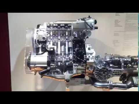 Видео: Двигатель AAN в музее Audi. Работа двигателя Audi  S4 2.2 Turbo