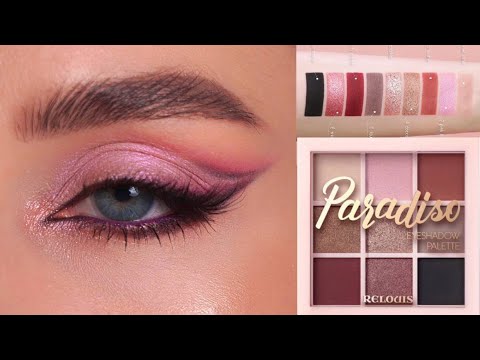 Видео: ТРЕНДОВЫЙ МАКИЯЖ ГЛАЗ 2024 пошагово для начинающих😍 Бюджетные белорусские тени RELOUIS PARADISO COLD