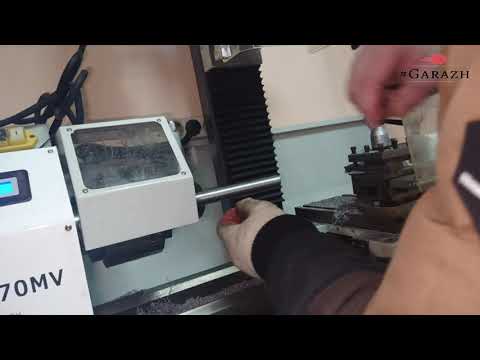 Видео: Проверка передней бабки на конусность на токарном-фрезерном станке MetalMaster MML 2870 MV