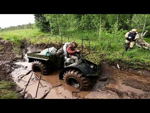 Видео: Первая засада вездехода переломки