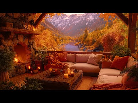 Видео: Расслабляющая атмосфера осеннего домика 🍂 Спокойные звуки фортепиано и камина для чтения