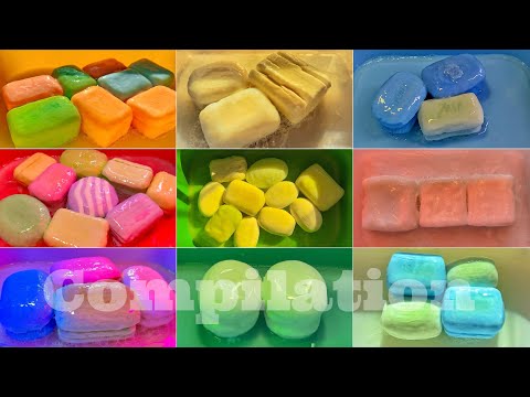 Видео: ASMR / Compilation #30 / Only Soaked soap | АСМР / Подборка Размокшего Мыла  #asmr