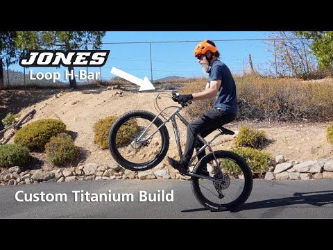Видео: Пробный заезд Jones Custom SWB Titanium Bike + Loop H-образные положения рук