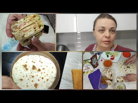 Видео: ЛАВАШ не ПОКУПАЮ👌УЛЕТНЫЙ ПЕРЕКУС из ВЧЕРАШНЕЙ КУРИЦЫ