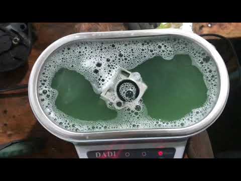 Видео: Ультразвуковая ванна (чистка карбюратора)