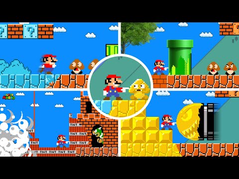 Видео: Когда все, что делает Марио, превращается в Трансформацию (Все эпизоды)