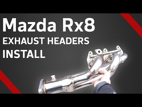 Видео: Установка коллектора Mazda RX8 | Как установить коллекторы RX8