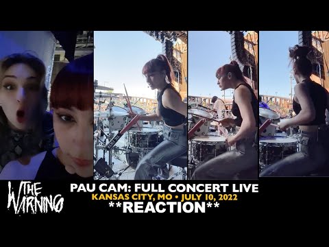 Видео: Реакция: Pau Cam, концерт в прямом эфире (10 июля 2022 г., Канзас-Сити, Миссури)