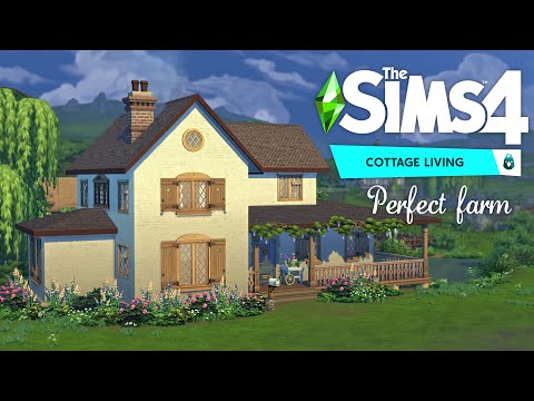 Видео: Идеальная ферма 🐣 Загородная жизнь | Без СС | Строительство в Симс 4