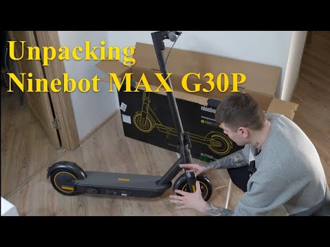 Видео: Купил Ninebot MAX G30P в 2022 году за 30 тысяч! НЕ ОБЗОР! Unpacking КОРОБКИ С ЭЛЕКТРОСАМОКАТОМ
