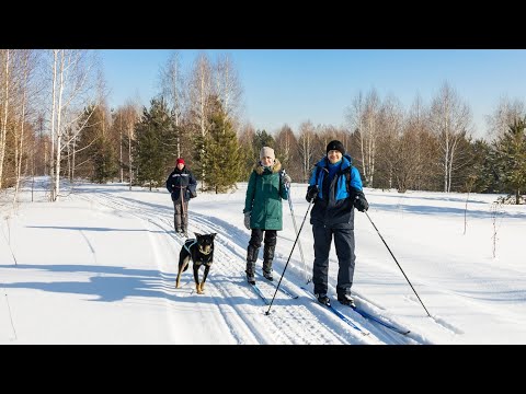 Видео: Лыжный ПВД Куртуково - Фёдоровка