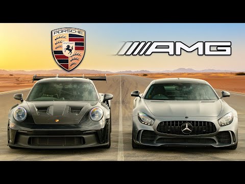 Видео: Кто победит в заезде: 911 GT3 RS или же AMG GT R?