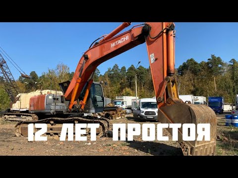 Видео: Экскаватор Hitachi zx330-3 12 лет стоят в аресте