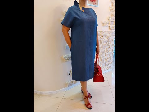 Видео: Простое летнее Платье. Выкройка + Пошив.