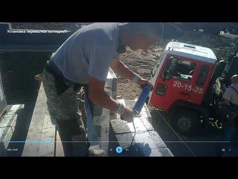 Видео: Перемычки, окна, армирование кладки и мауэрлат