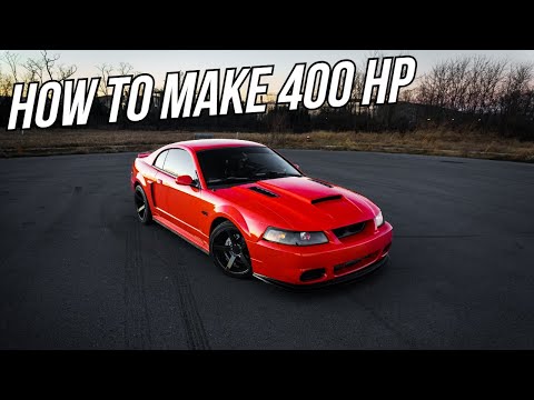 Видео: КАК ДОБИТЬСЯ 400 Л.С. на вашем Mustang GT 99-04 годов выпуска
