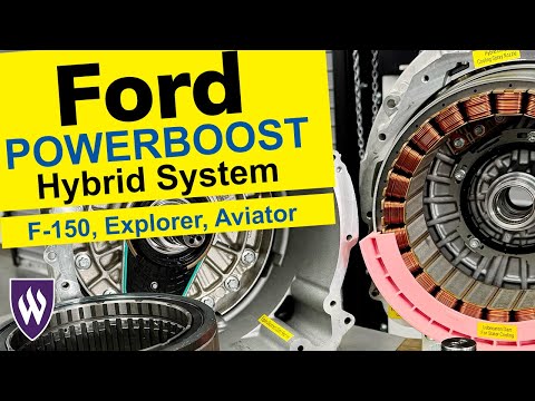 Видео: Гибридная система Ford F-150 PowerBoost с одним двигателем
