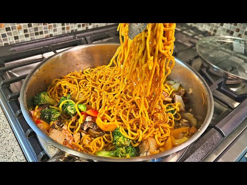 Видео: Простая лапша хойсин с курицей | CaribbeanPot.com