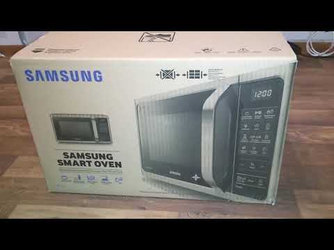 Видео: Печь с грилем Samsung MC28H5013AW