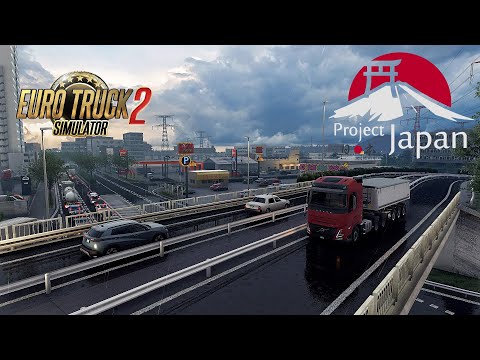 Видео: Project Japan для Euro Truck Simulator 2 | Обзор | Logitech G923 |