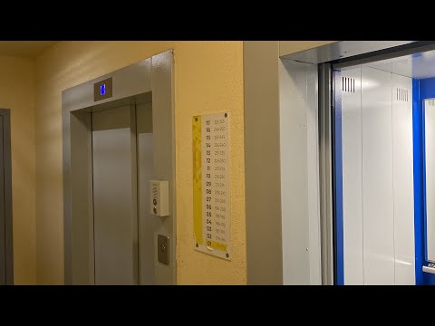 Видео: (036.0/2062) Лифты КМЗ 2021 г. / Пограничный проезд 9 п3