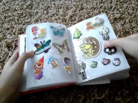 Видео: Обзор на мои наклейки