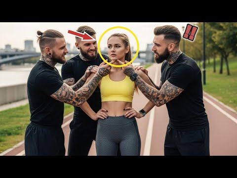 Видео: Гопники напали на бегунью, не зная, что она — элитный боец спецназа.