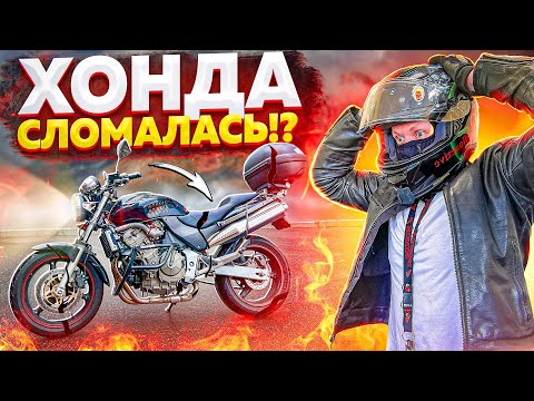 Видео: СЛОМАЛ ХОНДУ // ВОДЯНОЕ ОХЛАЖДЕНИЕ ЗЛО // HONDA HORNET