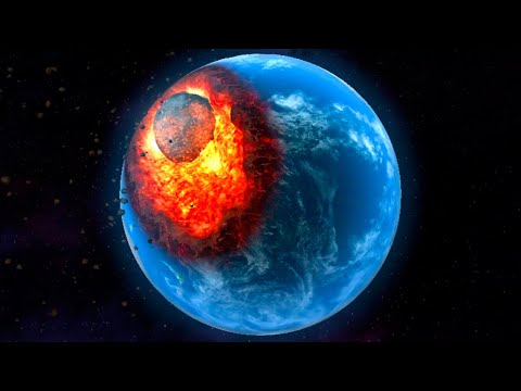Видео: А ЕСЛИ УРОНИТЬ НА ЗЕМЛЮ ЛУНУ? ► Solar Smash #1