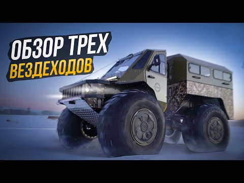 Видео: Обзор и тест-драйв трёх вездеходов от ЛОМОЛЕС