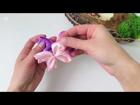 Видео: Воплощаем Идеи Легко.🌷 Весенние бантики. Сможет каждая мама. DIY Bows. Unusual Creative Ideas